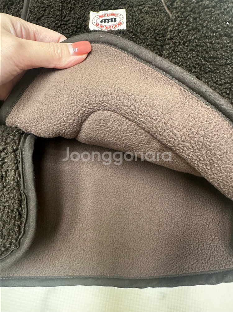 에스크미에니띵 뽀글이 자켓 M--3