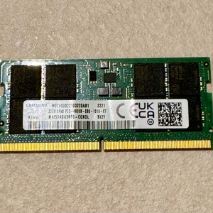 맥미니 /노트북 DDR5 32GB 32기가 삼성 메모리 램 업그레이드