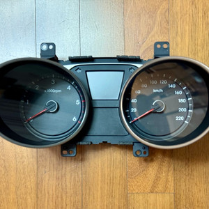 투싼ix 디젤 2010년형 계기판