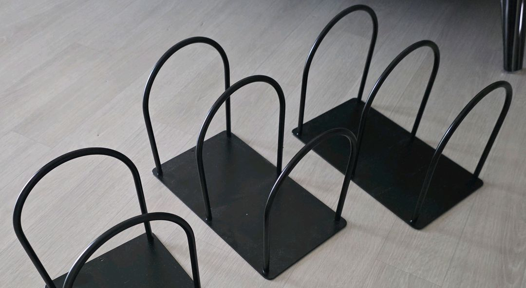 위즈홈 고강도 철제 책꽂이 3개--2