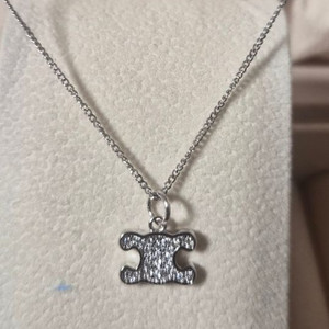 셀 로고 실버목걸이 트리옹프 트리옹페 (새상품)