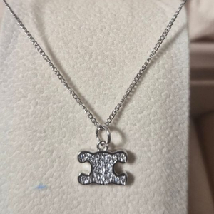 셀 로고 실버목걸이 트리옹프 트리옹페 (새상품)