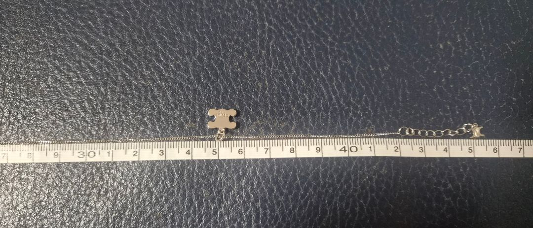 셀 로고 실버목걸이 트리옹프 트리옹페 (새상품)--4