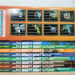 Ricky Ricottas Mighty Robot 챕터북 전집 8권 세트