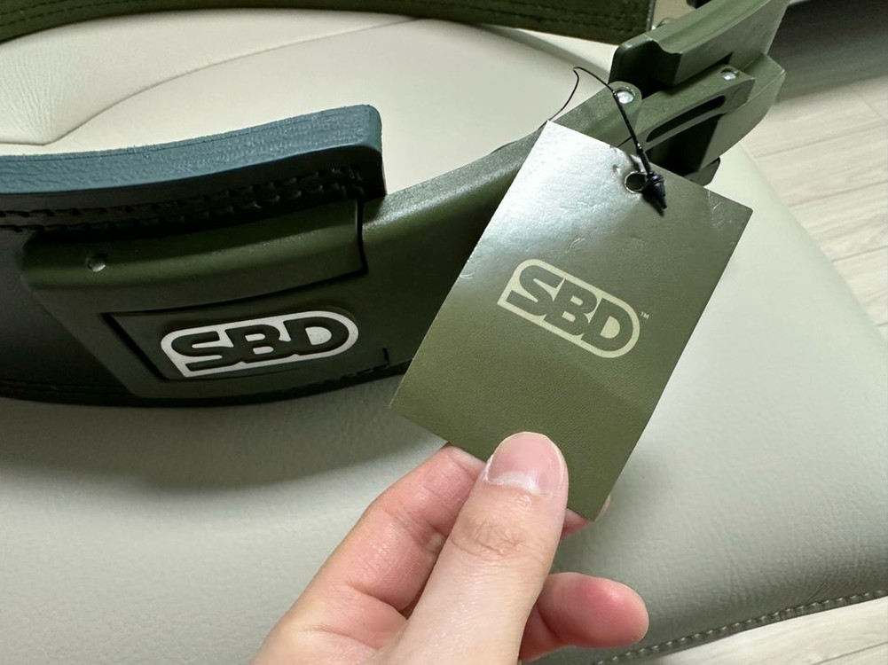 SBD 벨트 10mm 리졸브 S사이즈 판매 or 교환--1