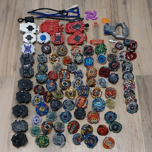 베이블레이드 68개 + 런처