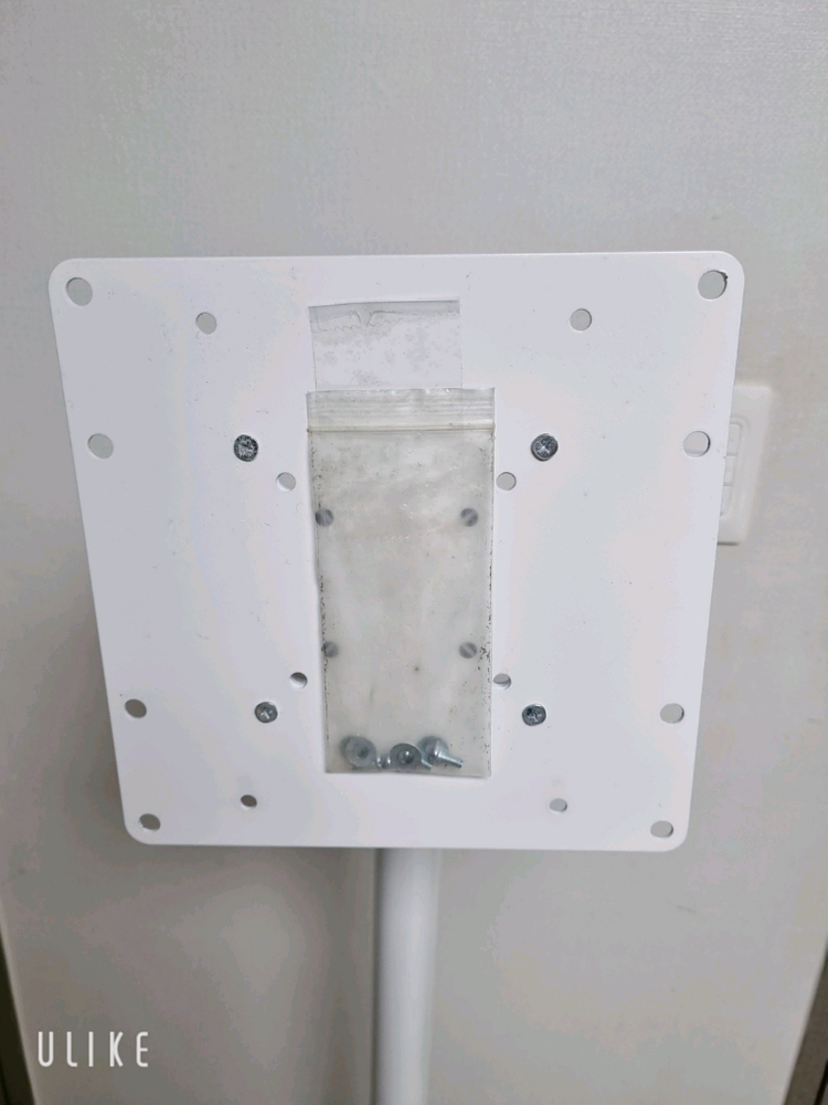 화이트 모니터 TV 스탠드 받침대 거치대--5