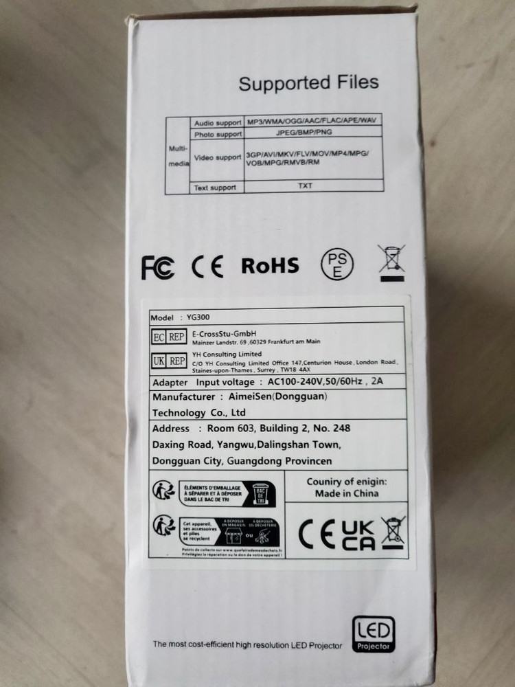 미니 LED 프로젝터--1