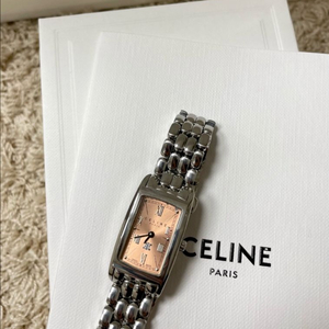 빈티지 셀린느 트리오페 스틸 시계 이미지