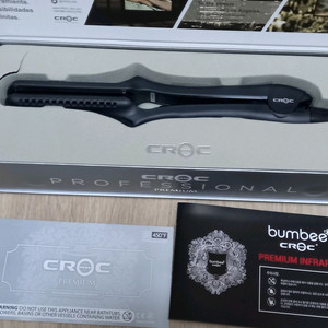 크락 프리미엄 헤어고데기 전문가용 판고데기 매직기