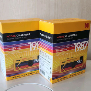 (미개봉) 코닥 차메라 키링 카메라