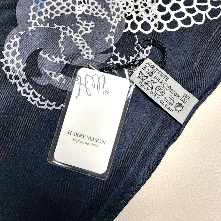 새제품/해리메이슨 실크 스카프/머플러 목도리 이미지