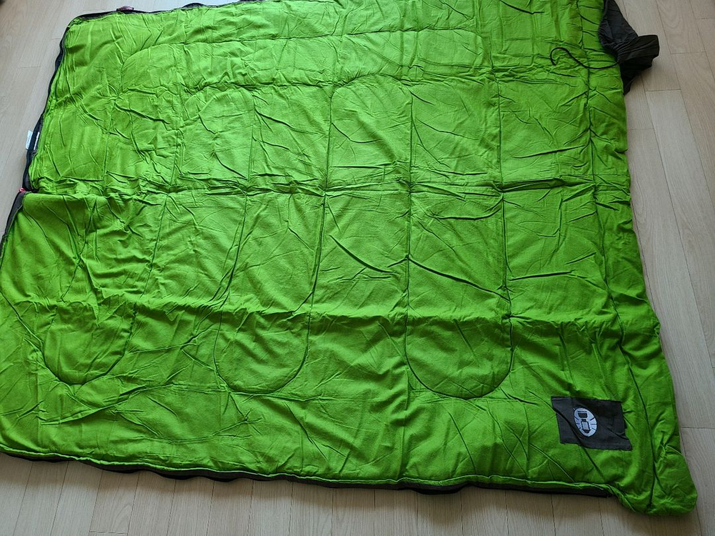 콜맨 슬리핑백 침낭--1