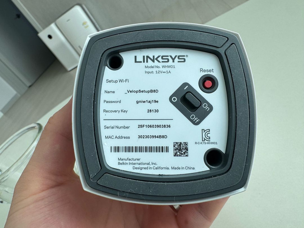 링크시스 벨롭 ac1300 공유기--1