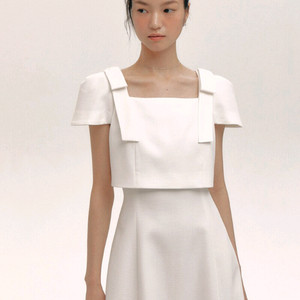 플로움 오버레이 컵케이크 원피스.M