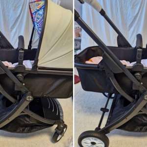 유아마블 유아해피S1 디럭스 유모차 (새상품)