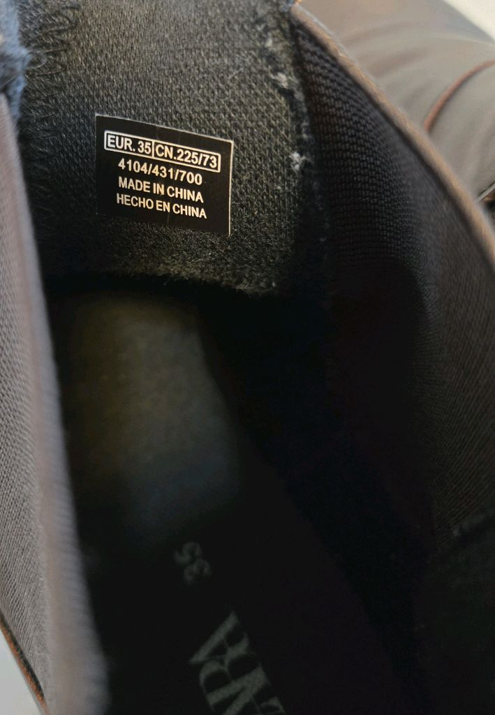 자라 키즈 엘라스틱 앵글부츠 EU35(225사이즈)--4