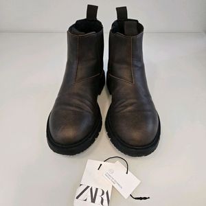 자라 키즈 엘라스틱 앵글부츠 EU35(225사이즈)