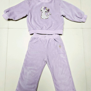 프렌치캣 벨로아 상하복 105사이즈