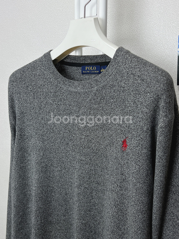 폴로 남성 코튼 니트 L--1