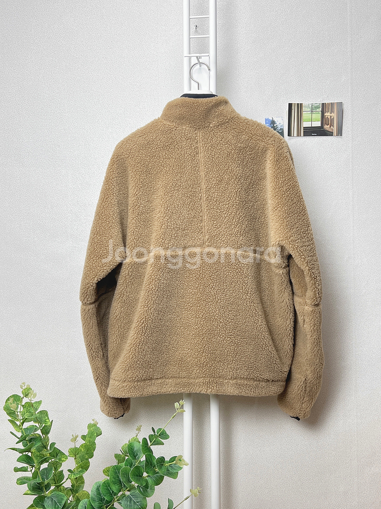 나이키 남성 아노락 쉐르파 플리스--3