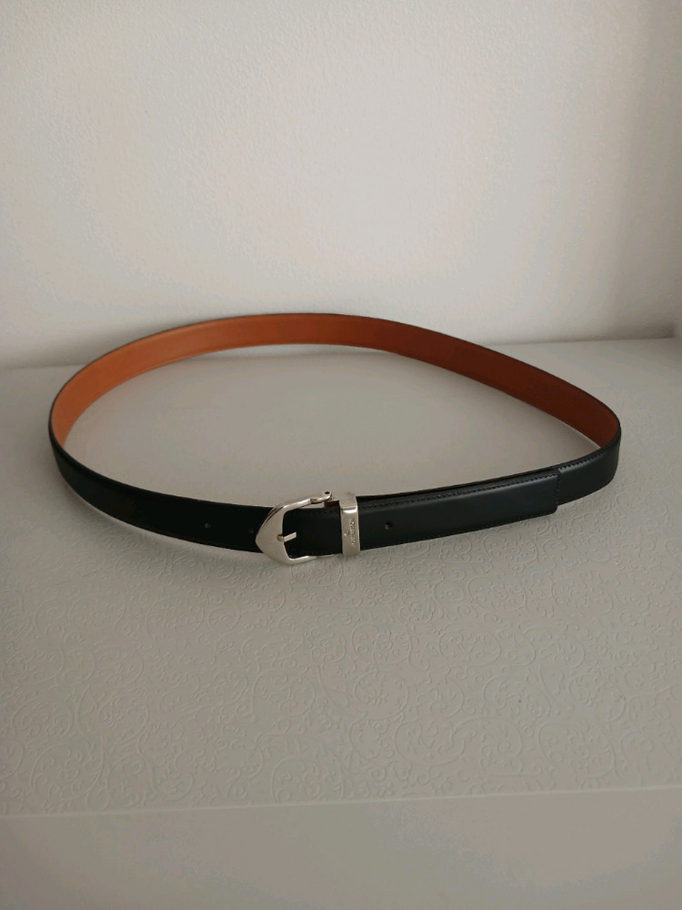 루이비통 양면 가죽벨트--5