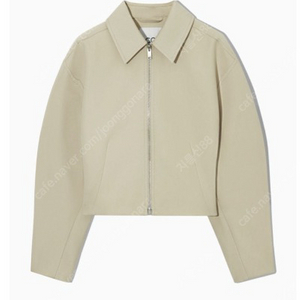 <택있음>COS미니멀 크롭재킷(36/베이지)