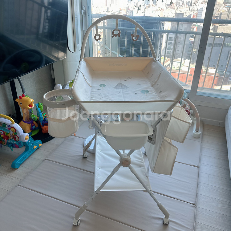 소베맘 3세대 소베맘전용PVC매트,방수매트,빨래바구니,모빌,휴지통,세탁망(새상품) 풀세트--1