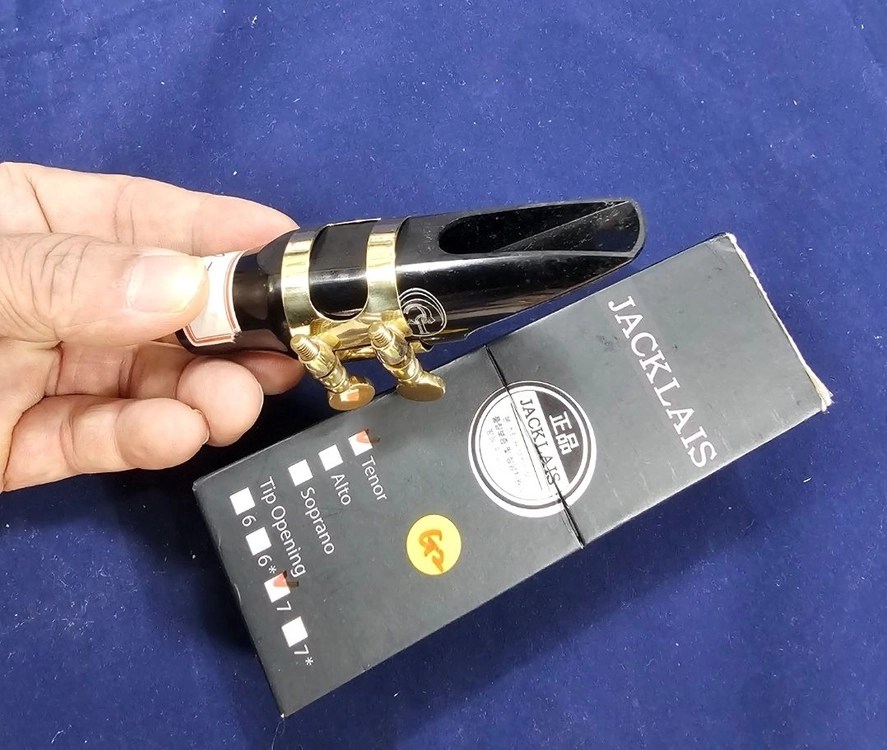 색소폰 마우스피스 땡처리 중고여러개 셀마S80.메이어6호.야나기사와메탈6호.잭클라우스외 다수. 이미지