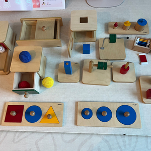 아가월드 밤비노 1,2 몬테소리 교구 세트