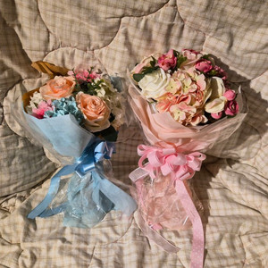 조화 꽃다발/크리스마스 리스