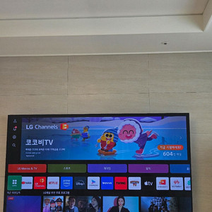 LG OLED 77인치 벽걸이 TV