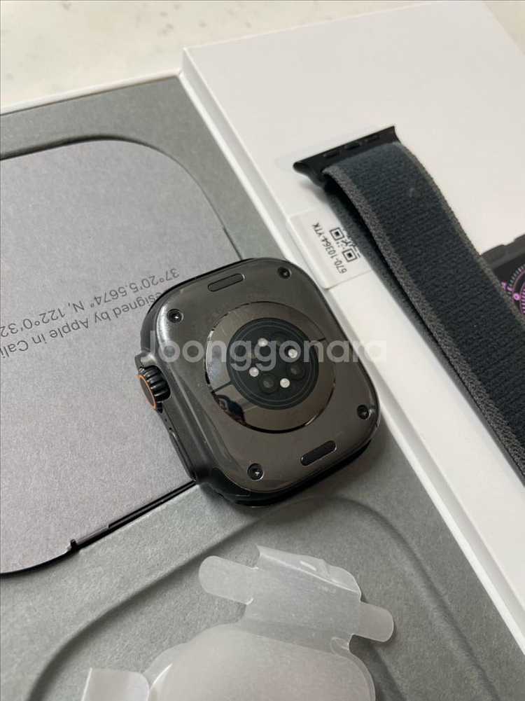 애플워치 울트라3 블랙 SSS급--2