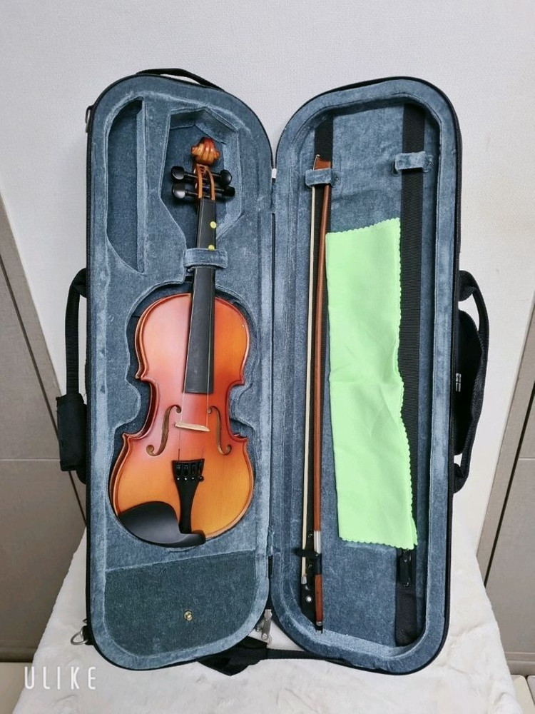 바이올린 풀세트 (케이스, 활 포함) 1/2 사이즈--2