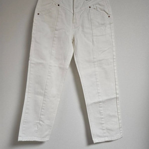 타라바이모션 화이트 진 청바지