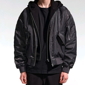 TNGT 오버핏 후드 MA-1 다크그레이 팝니다