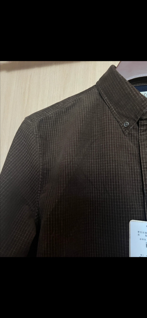 페라로밀라노 코듀로이 셔츠 100 새상품 이미지