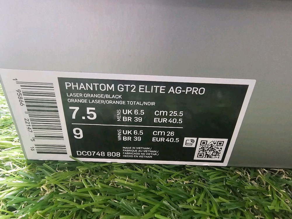 [새상품]나이키 팬텀GT2 엘리트 AG 블루프린트팩 255mm--9