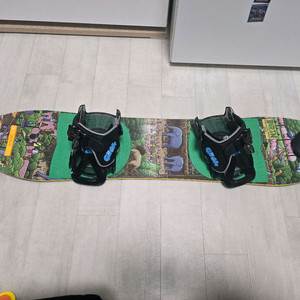버튼 유아용 스노우보드90cm, 보아부츠175mm 이미지