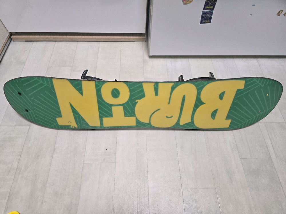 버튼 유아용 스노우보드90cm, 보아부츠175mm 이미지