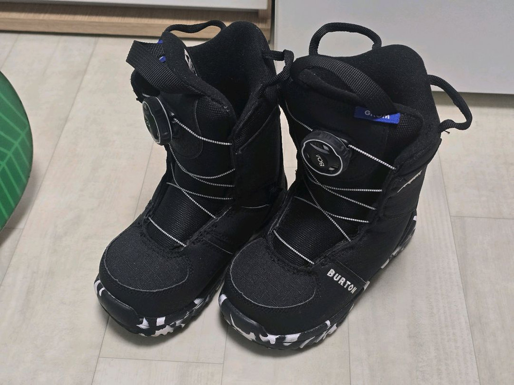 버튼 유아용 스노우보드90cm, 보아부츠175mm 이미지