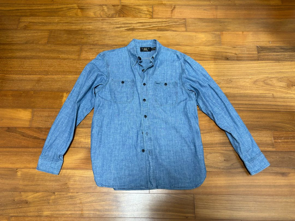 [RRL] 더블알엘 샴브레이 셔츠 M 이미지