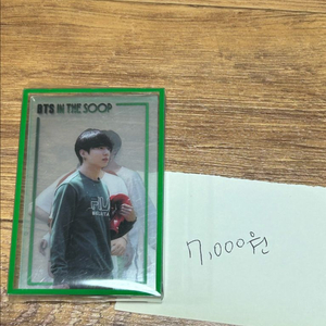 방탄소년단 인더숲,페스타 포카 등