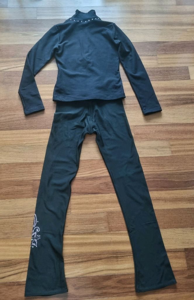 아이스홀릭 피겨복 세트 피겨바지 피겨스케이트복 (140~150)--1