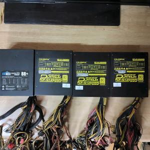 컴퓨터 파워 1250W 4개 일괄판매 (메인보드 그래픽카드 CPU
