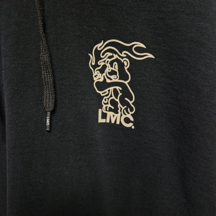 LMC 프린팅 후드티 블랙 M(상태A급) 이미지