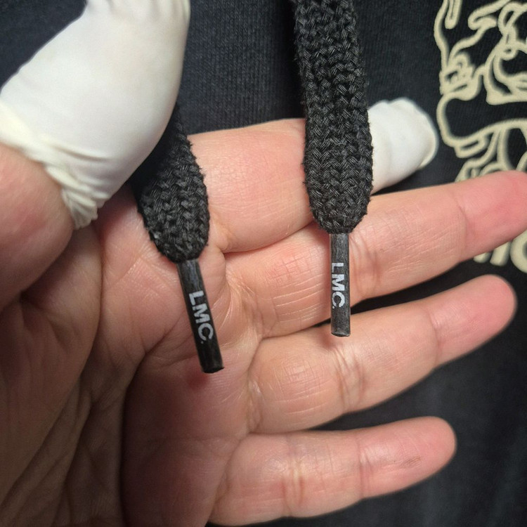 LMC 프린팅 후드티 블랙 M(상태A급) 이미지