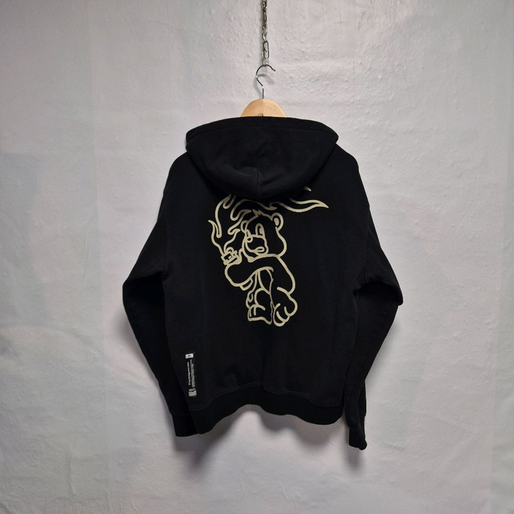 LMC 프린팅 후드티 블랙 M(상태A급) 이미지