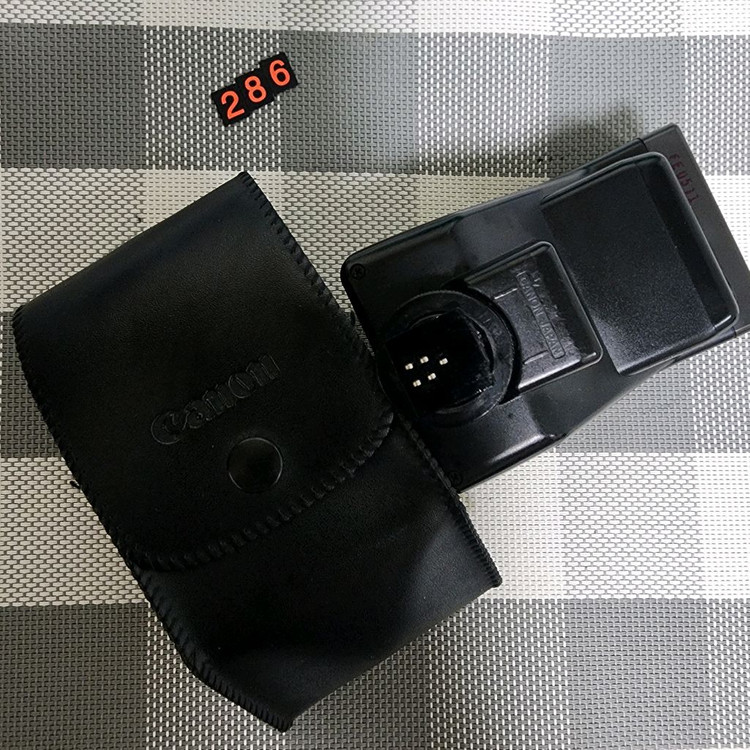 캐논 스피드라이트 300 EZ 스트로브 플래시 파우치포함 이미지