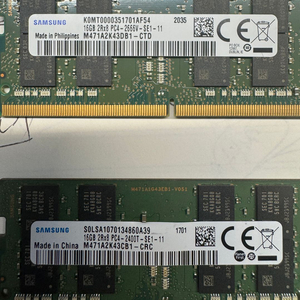 노트북용/아이맥 DDR4 16GB 램 2개 판매 (총 32GB) 이미지
